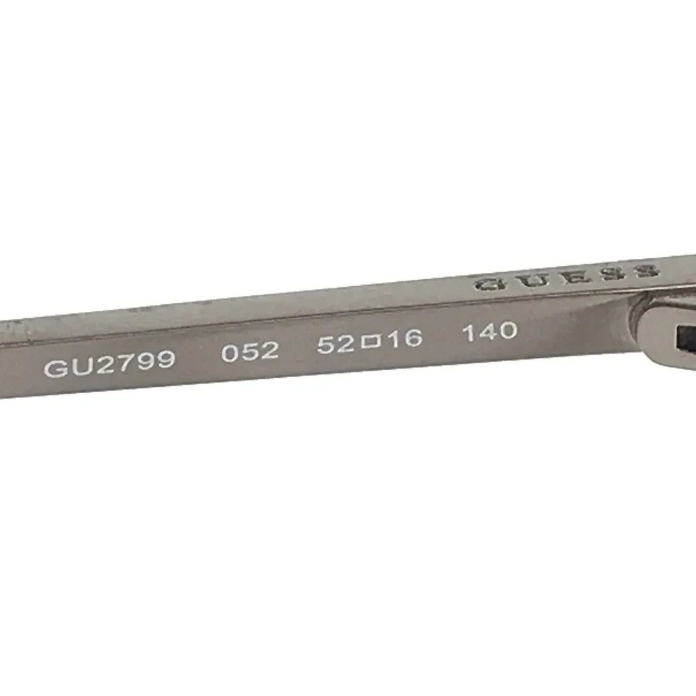 Guess Eyeglasses Frames GU2799 052 Gray Purple Tortoise Round Full Rim 52-16-140